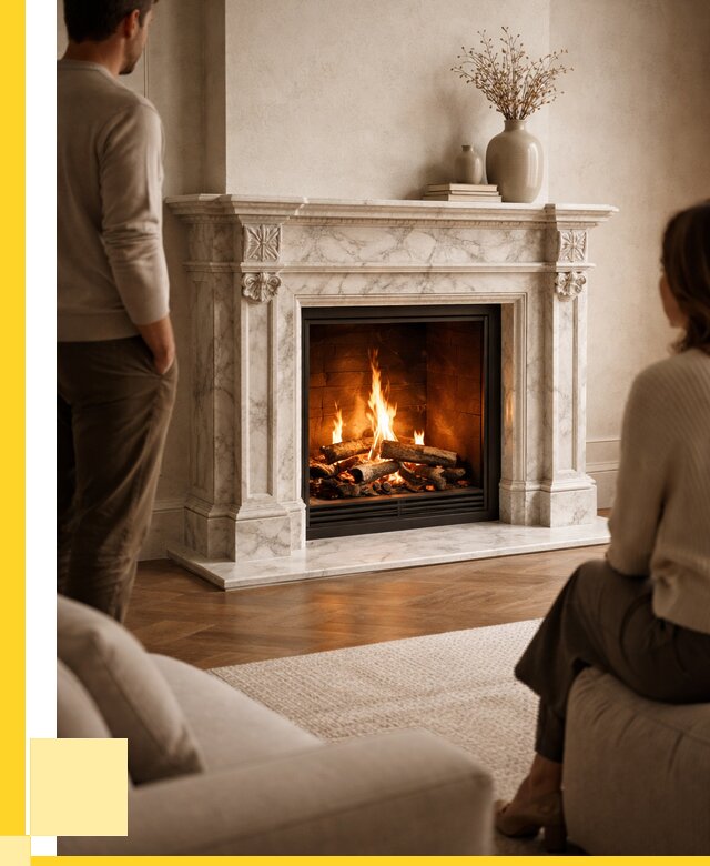 Мраморные камины под ключ в Азове от 256725 р. | ЭриданАзв