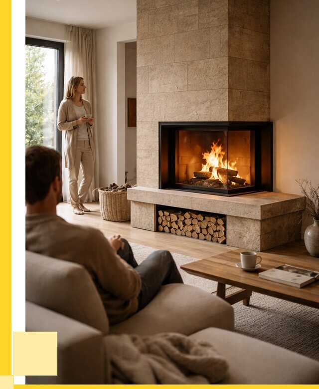 Угловые камины из кирпича установка в Азове от 154035 р. ЭриданАзв