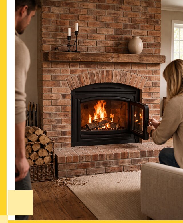 Кирпичные камины под ключ в Азове от 154035 р. | ЭриданАзв