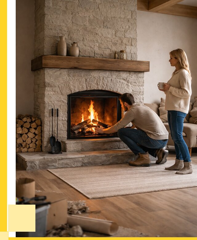 Камины для загородного дома в Азове от 359415 р., ЭриданАзв