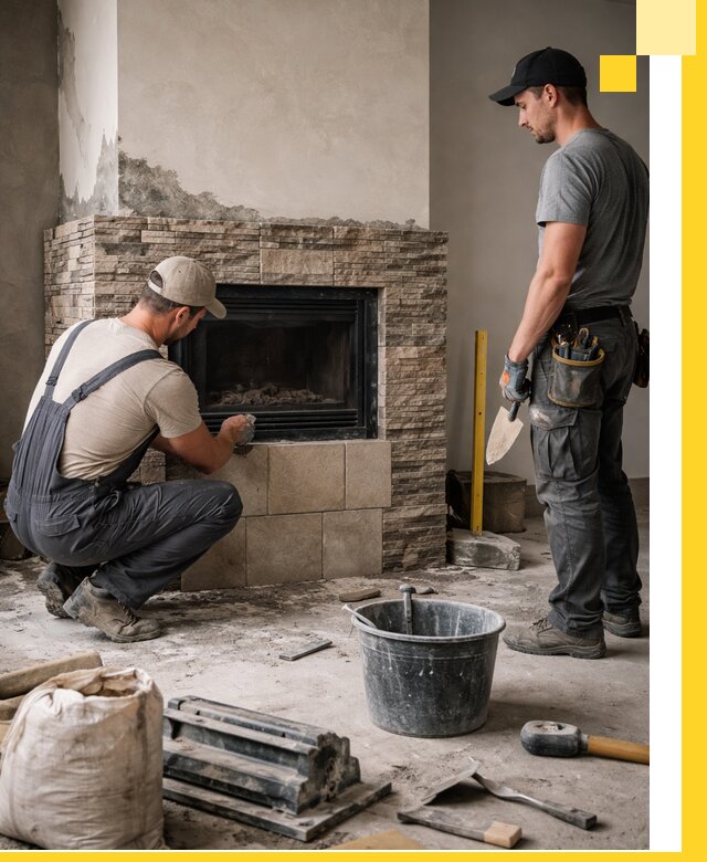 Камины под ключ в Азове: проект, изготовление и монтаж