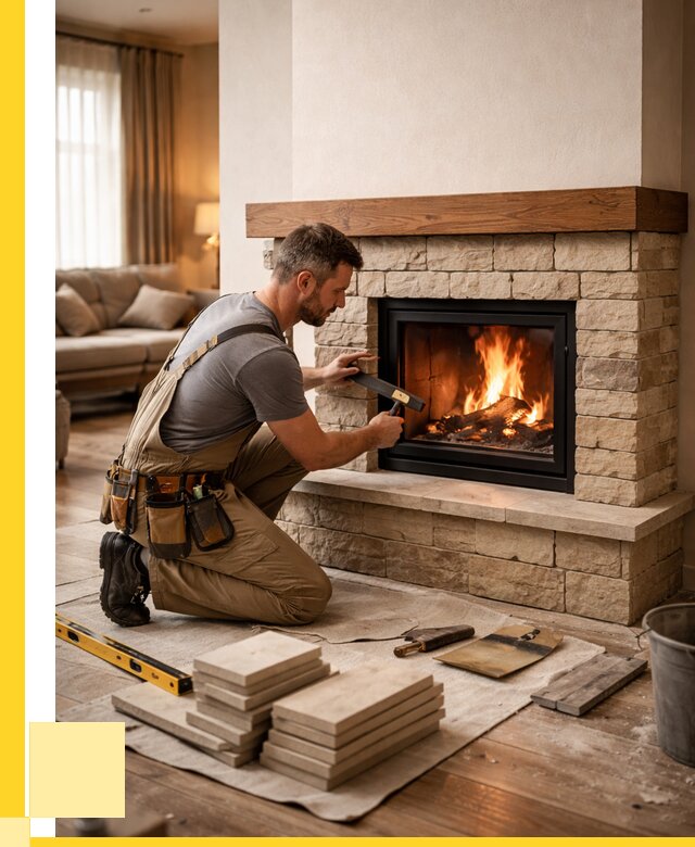 Строительство каминов в Азове от 154035 р., ЭриданАзв - под ключ