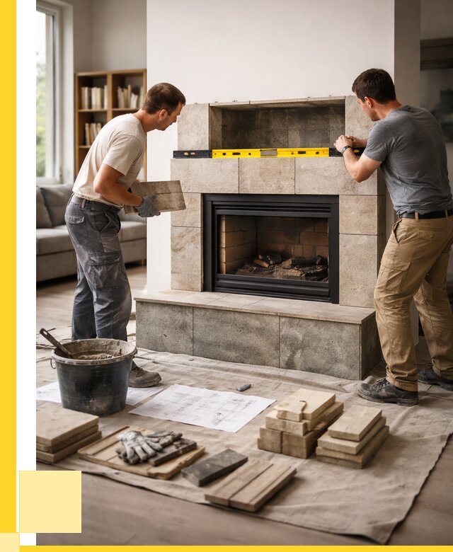 Монтаж каминов и установка в Азове от 46211 р. | ЭриданАзв