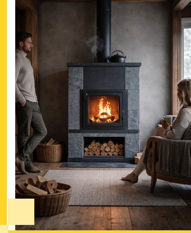 Каминопечи из кирпича в Азове под ключ от 123228 р., ЭриданАзв