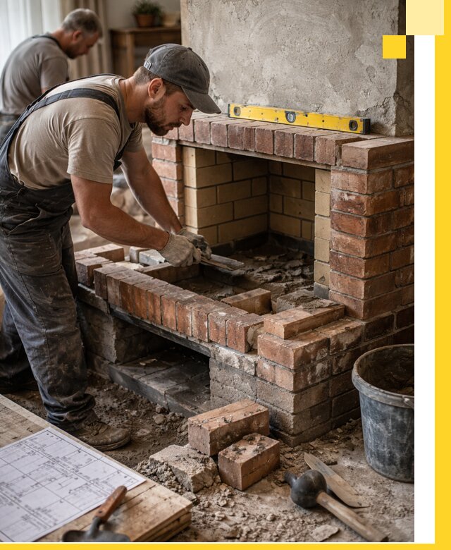 Изготовление и установка каминопечей под ключ в Азове