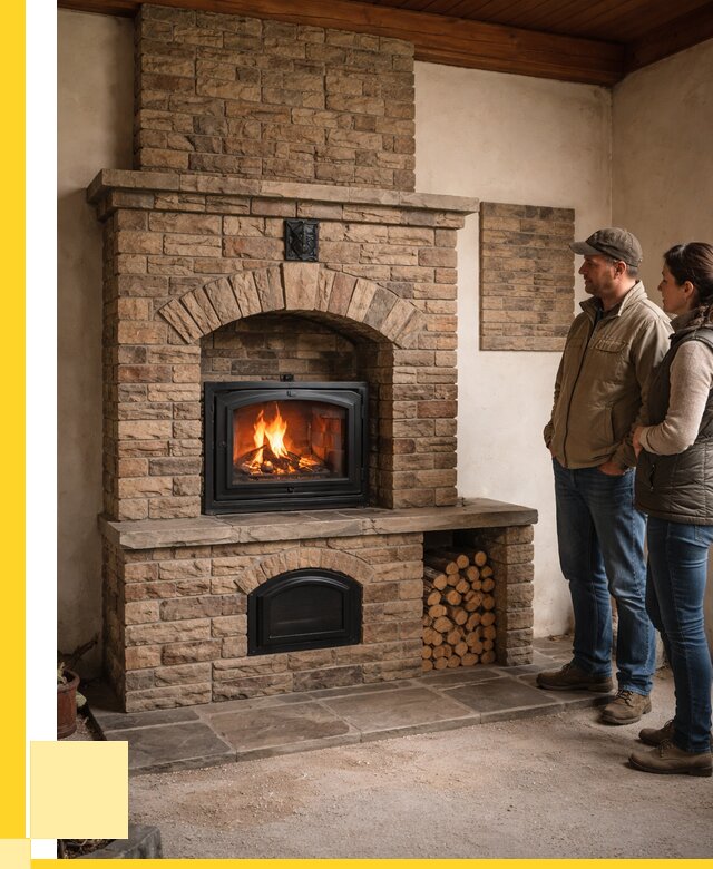 Кирпичная печь под ключ в Азове от 154035 р. | ЭриданАзв