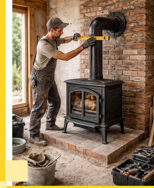 Монтаж печей установка банной печи в Азове от 15404 р. | ЭриданАзв