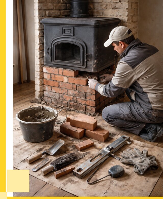 Ремонт печей в Азове от 12323 р., услуги печника ЭриданАзв