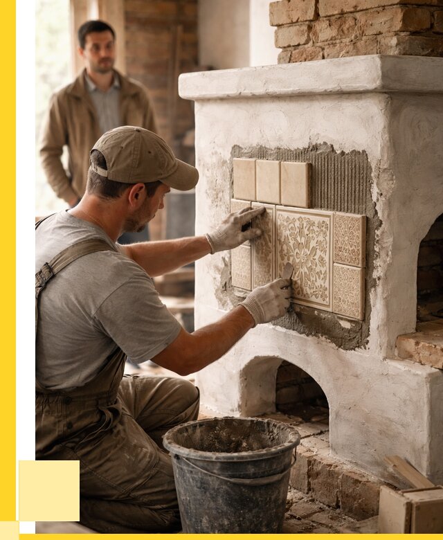 Отделка печей и банных печей в Азове от 35942 р. | ЭриданАзв