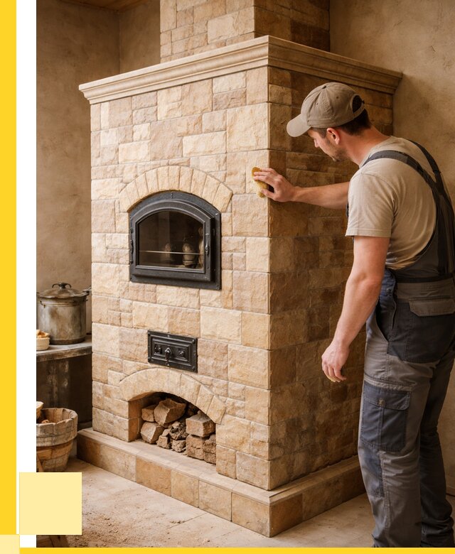 Облицовка печей в Азове от 4621 р. под ключ | ЭриданАзв