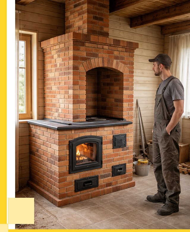 Кирпичные печи в Азове: купить от 154035 р. | ЭриданАзв