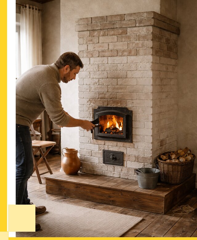 Печь голландка из кирпича в Азове от 87287 р. | ЭриданАзв