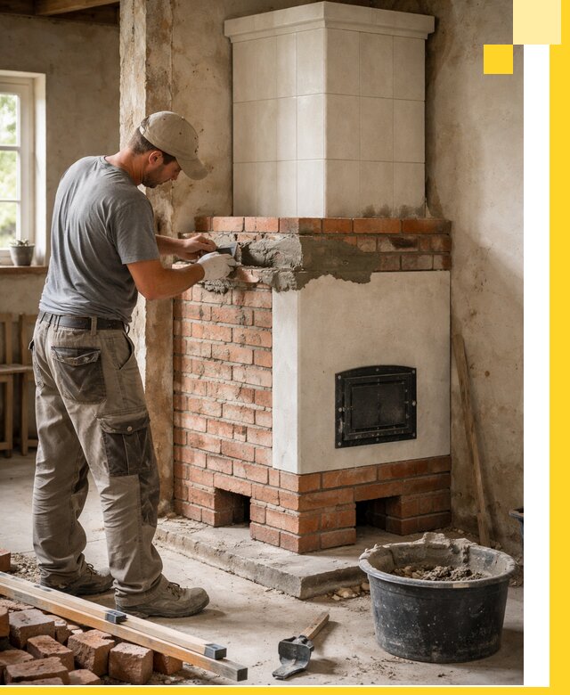 Изготовление и установка печей-голландок под ключ в Азове