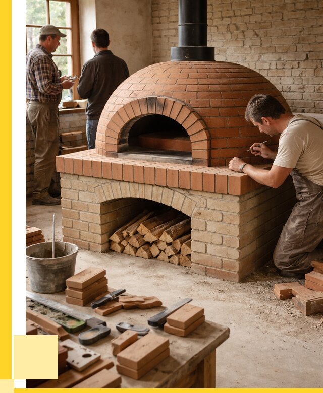 Помпейская печь дровяная для пиццы в Азове | ЭриданАзв от 205380 р.