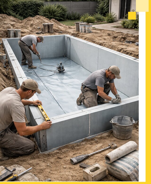 Профессиональный монтаж бассейнов под ключ в Азове с гарантией