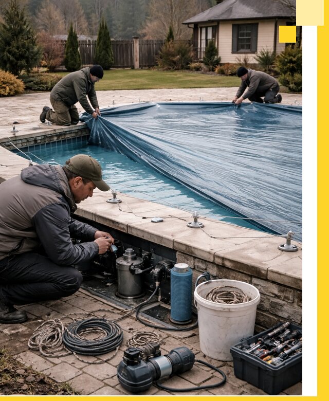 Консервация бассейнов в Азове: подготовка к длительному хранению