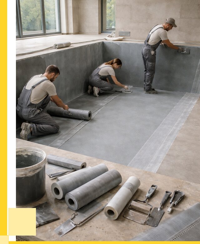 Гидроизоляция бассейнов в Азове от 2054 р., ЭриданАзв