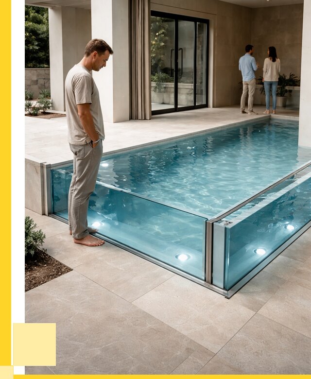 Стеклянные бассейны в Азове от 1232280 р. | ЭриданАзв — мозаика