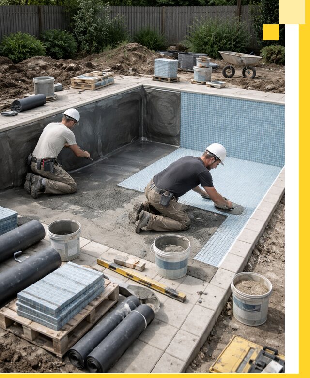 Проектирование и строительство стационарных бассейнов в Азове