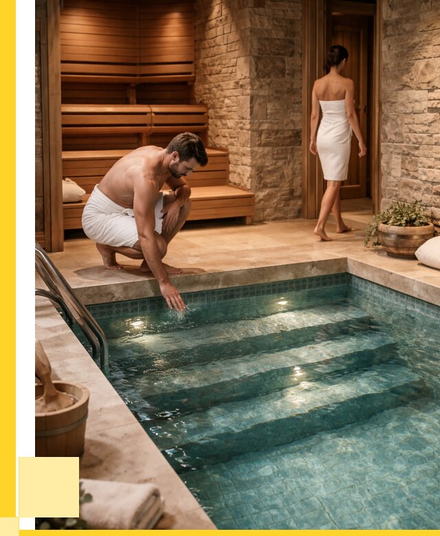 Сауна с бассейном под ключ в Азове от 123228 р., ЭриданАзв