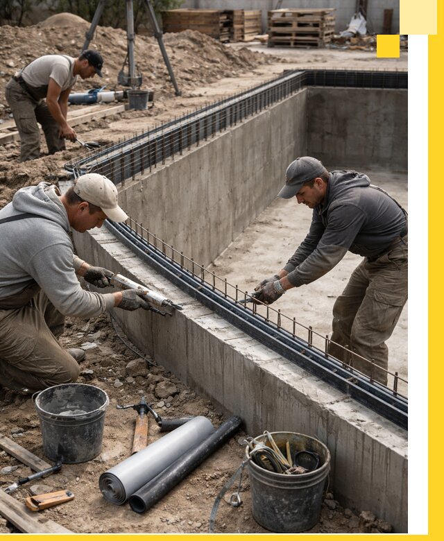 Качественный монтаж чаши бассейна в Азове под ключ с гарантией