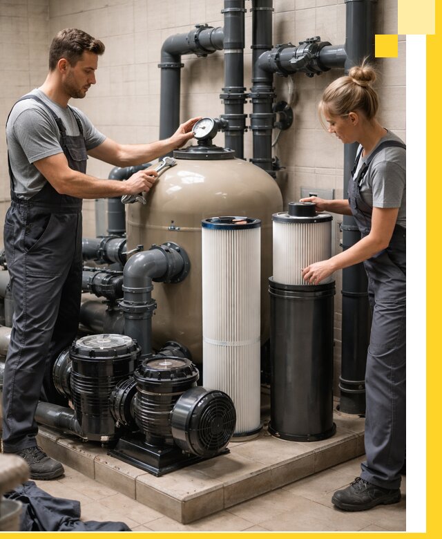 Фильтры и системы фильтрации для бассейнов в Азове