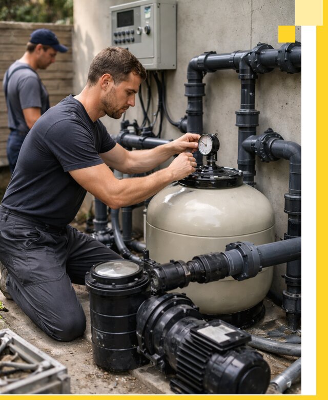 Поставка и монтаж фильтровального оборудования для бассейнов в Азове