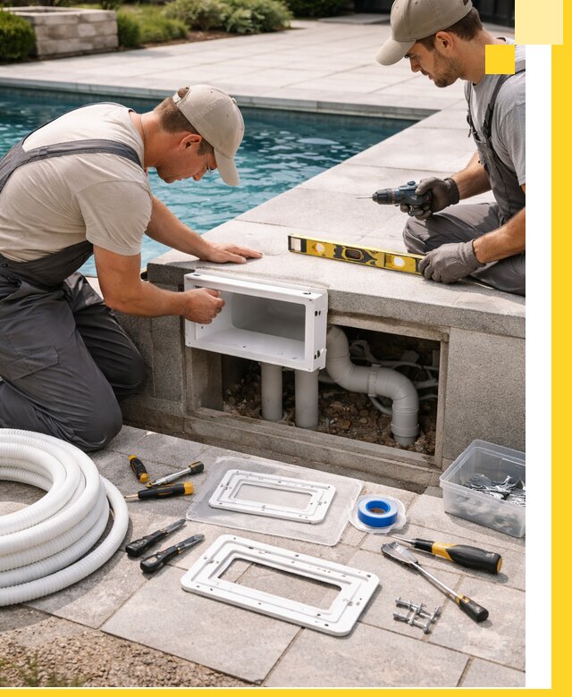 Поставка и установка скиммеров для бассейнов в Азове