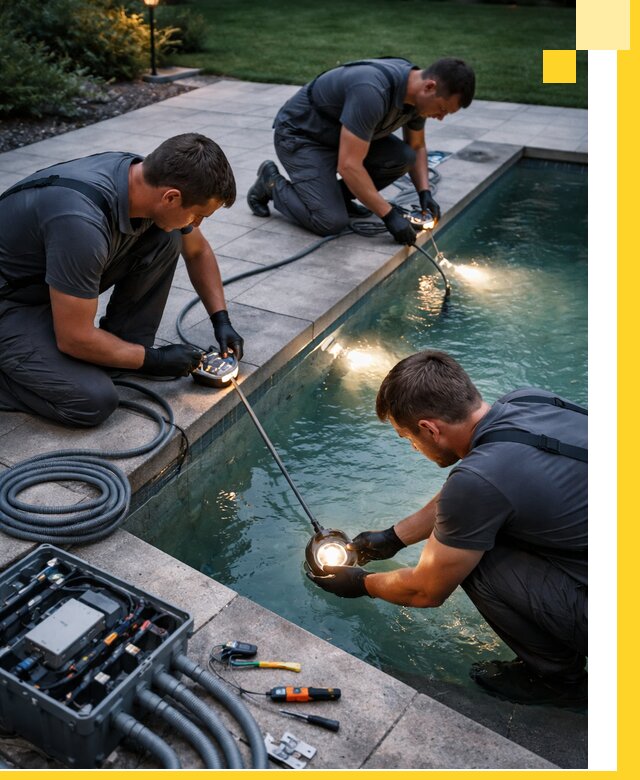 Профессиональное освещение бассейнов в Азове: дизайн и монтаж