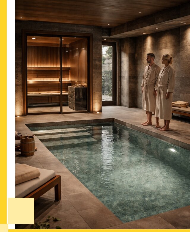 Сауна с большим бассейном в Азове от 1232280 р. ЭриданАзв