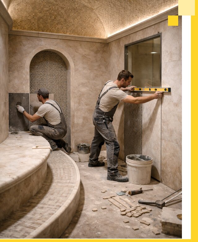 Проектирование и строительство саун с хамамом под ключ в Азове