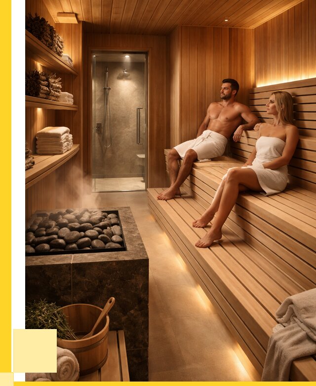 Интерьеры саун под ключ в Азове от 184842 р. | ЭриданАзв