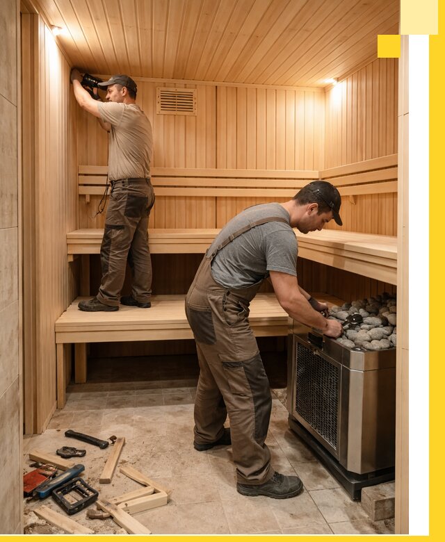 Купить сауну под ключ в Азове с монтажом и гарантией