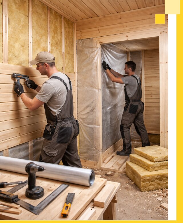 Бани под ключ в Азове с проектом и полным монтажом