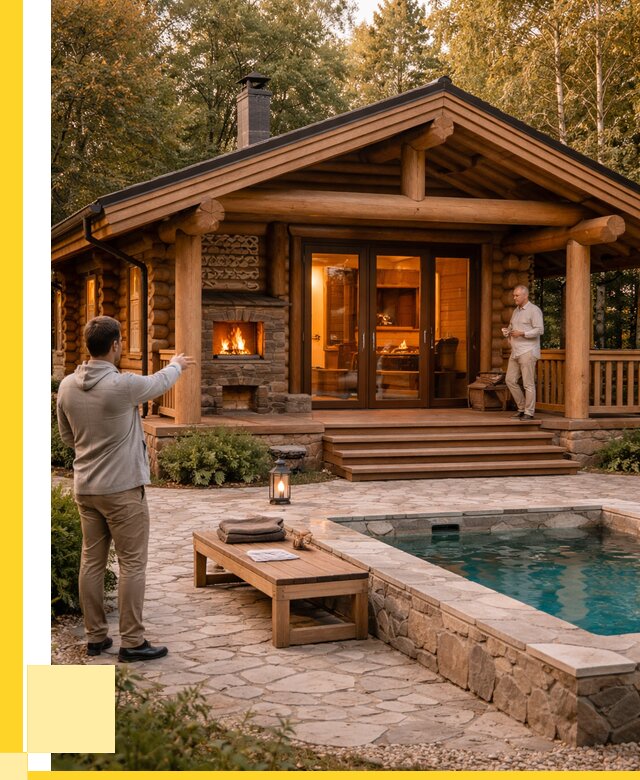 Проекты бань и хамам в Азове от 25673 р. | ЭриданАзв