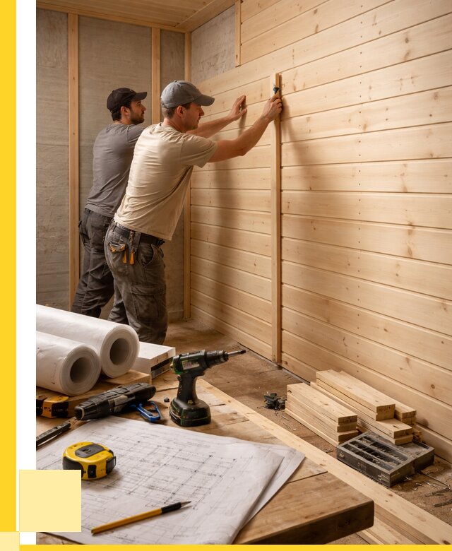 Обшивка бани вагонкой в Азове от 1232 р., ЭриданАзв