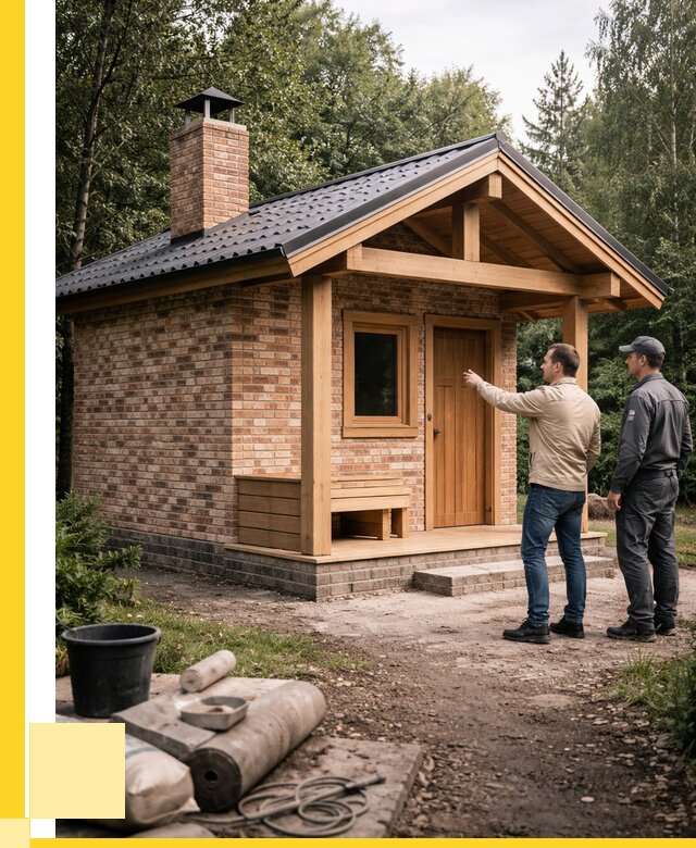 Кирпичные бани и печи в Азове от 359415 р. | ЭриданАзв