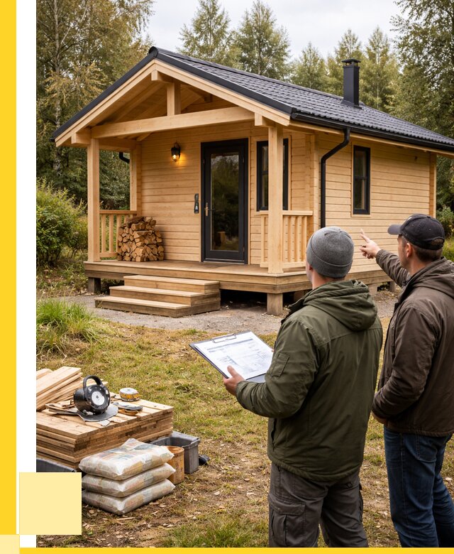 Каркасные бани под ключ в Азове от 308070 р. | ЭриданАзв