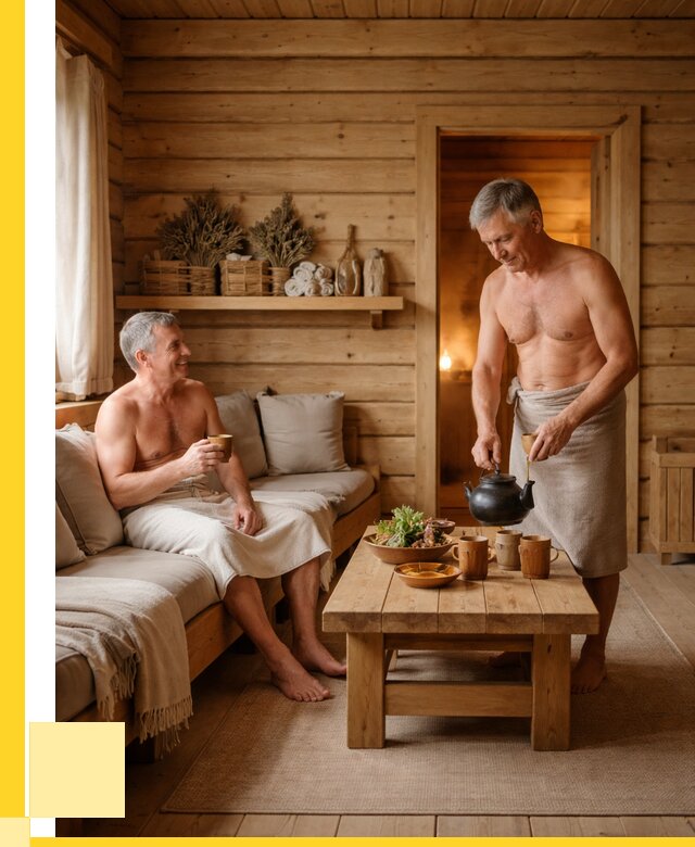 Бани с комнатой отдыха под ключ в Азове от 462105 р. | ЭриданАзв