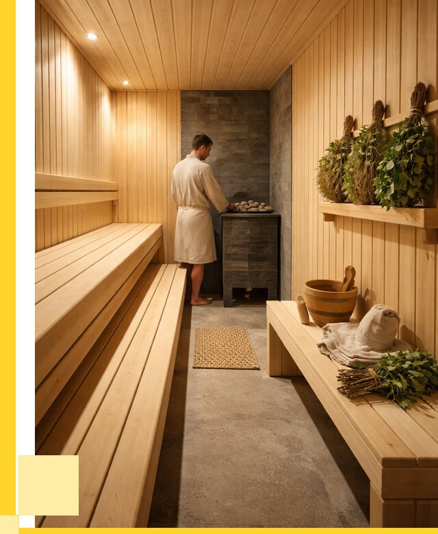 Отделка парной под ключ в Азове от 359415 р. | ЭриданАзв