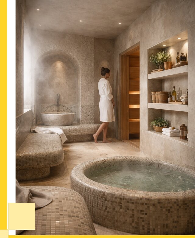 Строительство бани с хамамом в Азове от 770175 р. | ЭриданАзв