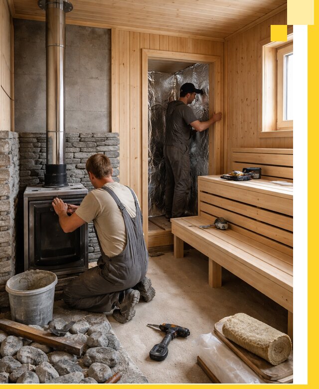 Строительство и изготовление бань под ключ в Азове