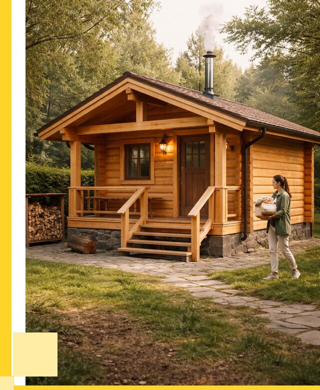 Купить баню под ключ в Азове от 667485 р. | ЭриданАзв