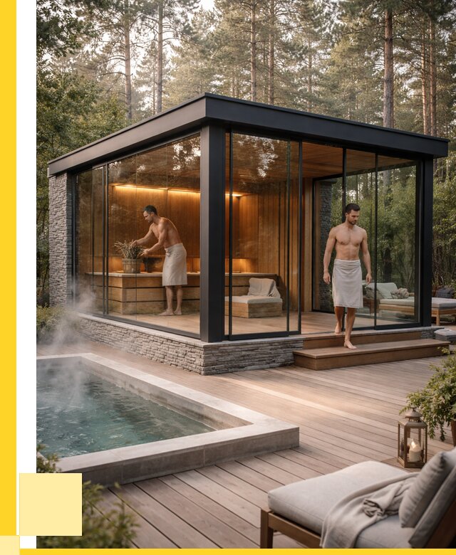 Стеклянные бани и двери в Азове от 462105 р. | ЭриданАзв