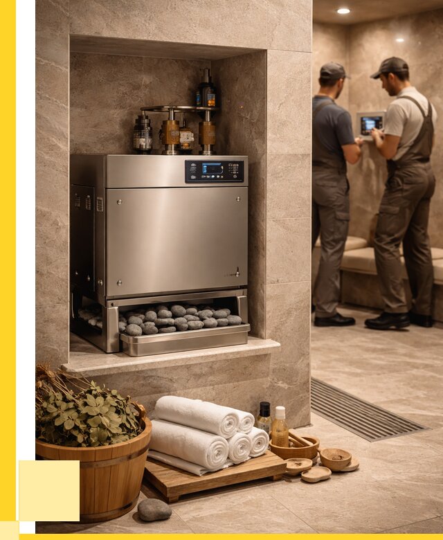 Парогенераторы для хамама в Азове от 77018 р. | ЭриданАзв