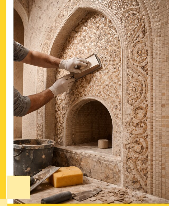 Мозаика для хамама в Азове под ключ от 5135 р. | ЭриданАзв