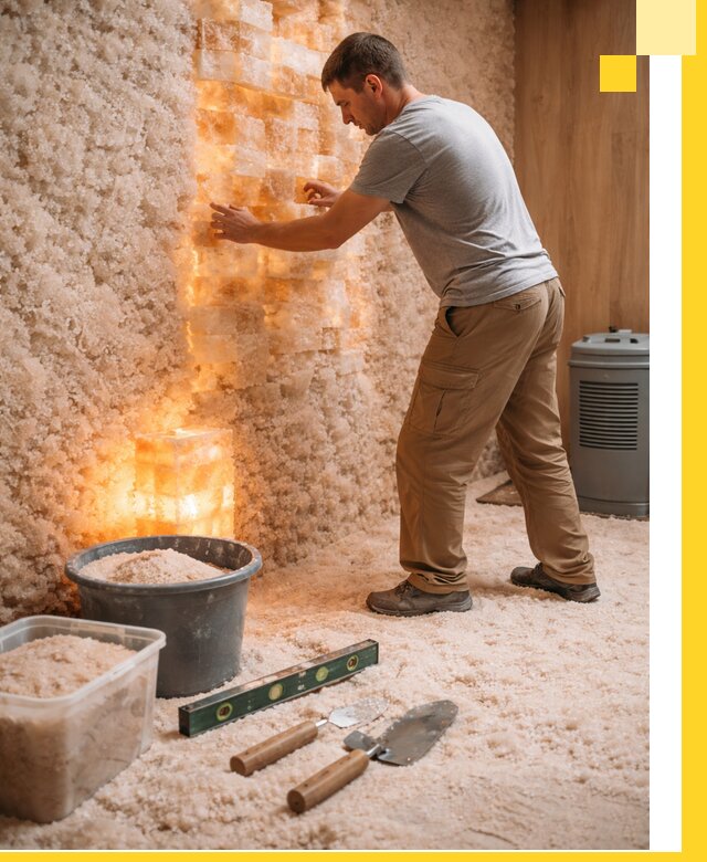 Проектирование и монтаж соляных комнат в Азове под ключ