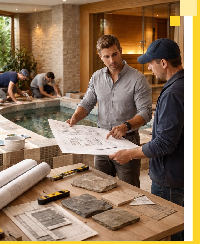 Проектирование SPA зон под ключ в Азове с инженерией